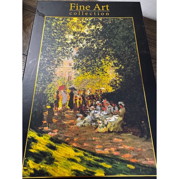 Robert Frederick Fine Art Collection Puzzle Monet The Parc Monceau 1000 pieces - Picture 1 of 4